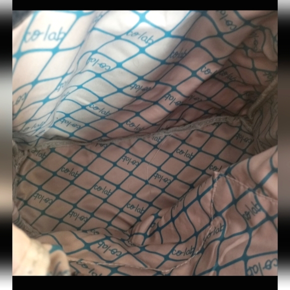 Co-Lab Grey Travel Bag Crossbody Backpack Multi-zipper - Picture 9 of 14